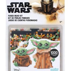 PERLER - STAR WARS FUSED BEAD KIT - THE MANDALORIAN - BABY YODA - 2 PROJECTS